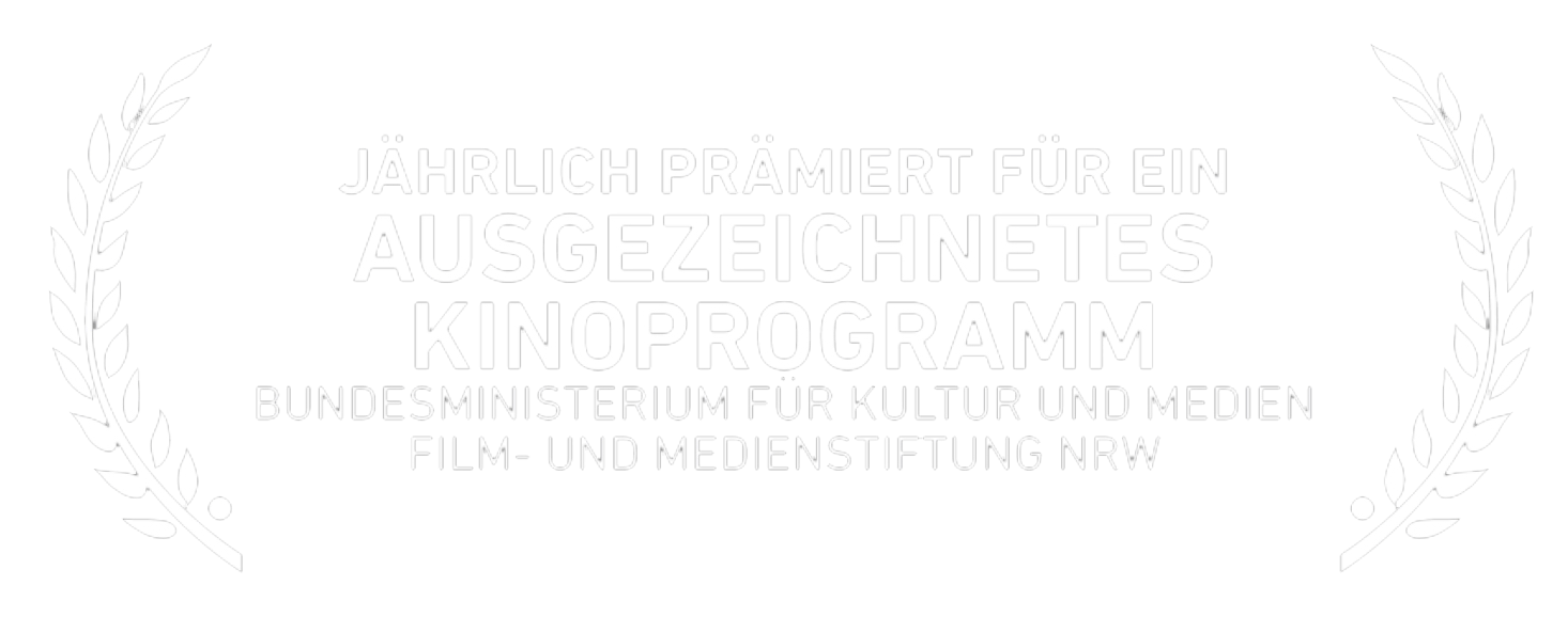 Siegel: Jährlich prämiert für ein ausgezeichnetes Kinoprogramm vom Bundesministerium für Kultur und Medien und der Film- und Medienstiftung NRW